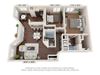 Cayman floor plan Cayman floor plan at The Villages Apartment of Banyan Grove Apartments in Boynton Beach FL